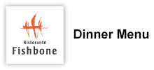 Dinner menu